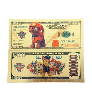Nouveau modèle 2026 : Billets de banque PAW America en or plaqué 24 carats pour cadeaux - Product Image 3