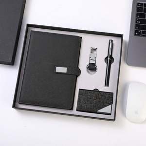 Personalized Paper Business Card Holder and <b>Notebook</b> <b>Set</b>-Business Cultural Creative Gift Corporate Event Gift Box Thanksgiving - Product Image 4