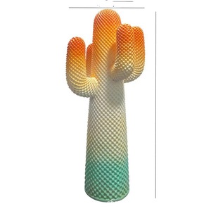 Statua di Cactus in Vetroresina a Grandezza Naturale, Forma Personalizzata per Ornamenti di Spazi Moderni Interni/Esterni - Product Image 1