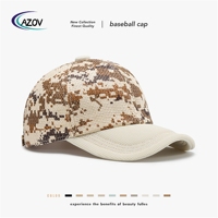 College Training Baseball Pet Outdoor Bergbeklimmen Kamperen 10-kleuren camouflage zonnescherm Zonbeschermingshoed met klittenband