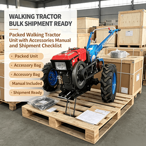 Tractor <span class=keywords><strong>de</strong></span> Arrastre Manual <span class=keywords><strong>de</strong></span> 8-32 HP, Diseño Compacto, Fácil Operación para Trabajos <span class=keywords><strong>de</strong></span> Arado en Pequeñas Granjas - Product Image 5
