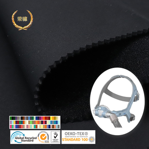 Tecido SBR Aprimorado com Espuma PU e Fecho de Velcro de Nylon, Material Respirável para Faixas de Cabeça Médicas que Pode Passar em Testes de Biocompatibilidade - Product Image 1