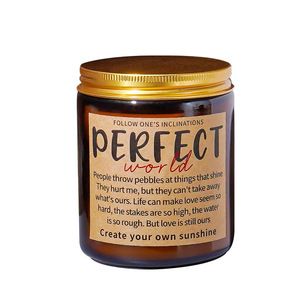 Vintage Brown Bottle Scented <b>Candle</b> DIY Soy Wax Smokeless Handmade Atmosphere <b>Candle</b> Souvenir Fragrance <b>Candle</b> - Product Image 5