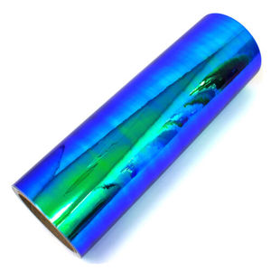 Film vinyle chromé arc-en-ciel 1,35*17m, vinyle <span class=keywords><strong>holographique</strong></span> bleu, film vinyle pour voiture, film vinyle pour voiture - Product Image 1