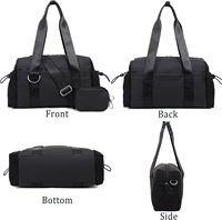 Sac de sport personnalisé avec logo pour femmes et filles, petit sac de sport avec compartiment imperméable, mini sac de sport monogramme