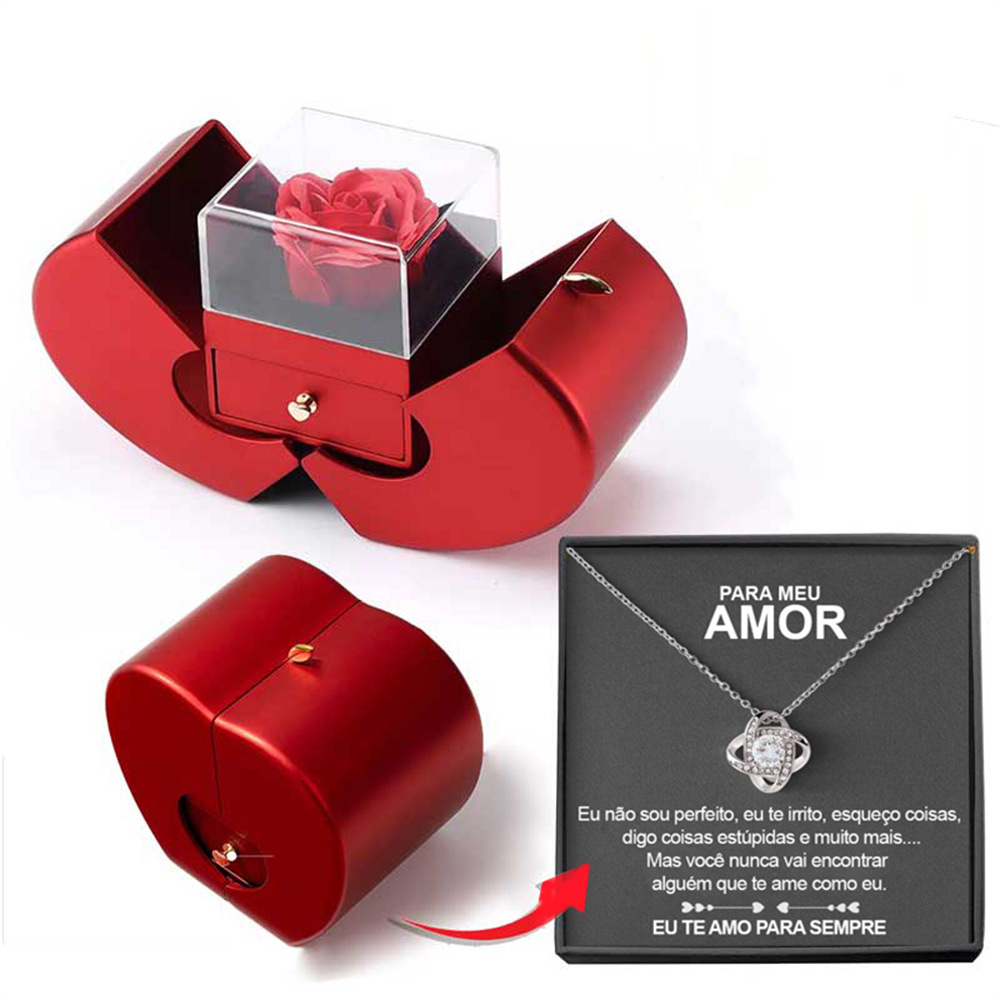 Red apple box