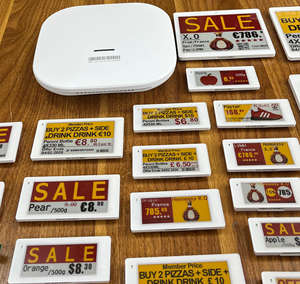 Étiquettes de prix numériques E-Ink NFC E-Paper EPD ESP32 API SPI 2.4GHz Logiciel Bluetooth BLE5.0, Étiquettes de rayon électroniques ESL - Product Image 4