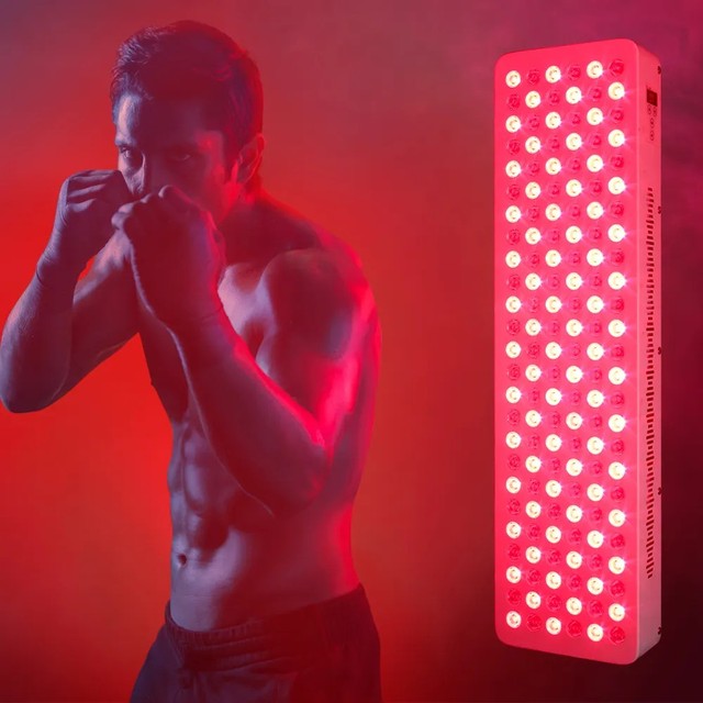 Professional Red Light Therapy Device with Timer 660nm 850nm Touch Screen Control