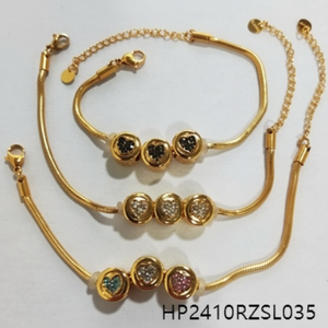 Bracciale da donna alla moda con accessorio di Design alla moda per ogni occasione Set di gioielli raffinati - Product Image 1