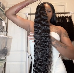 Mỹ Giao Hàng Nhanh Miến Điện Tóc Xoăn Nhà Cung Cấp Nguyên Liệu Việt Nam Tóc Chưa Qua Chế Biến Tóc Trinh Nữ Nhà Cung Cấp Miến Điện <span class=keywords><strong>Kinky</strong></span> Xoăn Tự Nhiên Dợn Sóng - Product Image 4