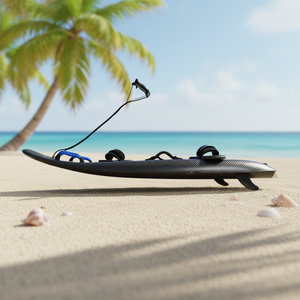 เซิร์ฟบอร์ดคาร์บอนไฟเบอร์ CE Jetboard พร้อมมอเตอร์กำลังสูง Jet Board H5-F โครงสร้างคาร์บอนไฟเบอร์ให้ความแข็งแรงสูงและความทนทาน - Product Image 1