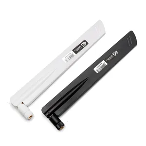 8dBi室内扁平橡胶700-2700MHz高增益4g天线GSM/3G/WIFI/4G LTE可折叠橡胶SMA天线