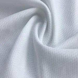 Sport panno di maglia Del panno Del Bambino Del pannolino fodera 100% poliestere 160gsm bianco morbido tessuto di colore consegna veloce