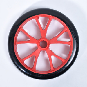 Rueda sólida duradera de PU para patines de rueda delantera y sillas de ruedas, monopatín con batería de litio, Rodas - Product Image 5