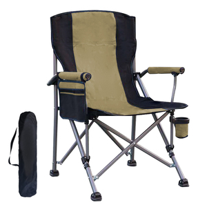 Silla de Camping Plegable Portátil, Ligera y Extra Grande, Estilo Americano, para Pesca y Camping - Product Image 1