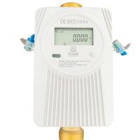 Compteur d'eau ultrasonique NB-IoT LoRaWAN DN15 DN20 DN25 Corps en laiton IP68 Écran LCD numérique Sans pièces mobiles Lecture à distance TFHT OEM Intelligent