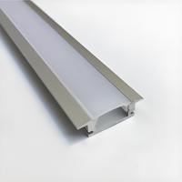 Profils en aluminium LED 17*07mm pour meubles de cuisine, éclairage linéaire LED et profils extrudés LED, montage encastré