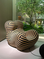 Fauteuil à bascule esthétiquement agréable Maman embrasse câlin de la mère pour adultes Ensemble de canapé inclinable Fauteuil à bascule paresseux Canapé inclinable