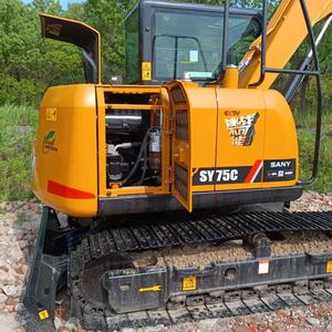 รถขุดตีนตะขาบ SANY SY75C มือสอง สภาพเหมือนใหม่ เครื่องจักรสำหรับงานดิน รถขุด SANY SY75C มือสอง - Product Image 3