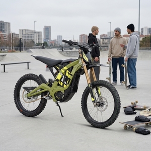2026 Light X Lbx 10kw <b>72v</b> 35ah High Climbing Dirt Bike Full Suspension Off Road Adult Motorcycle 1. Increased Power Impro - Product Image 5