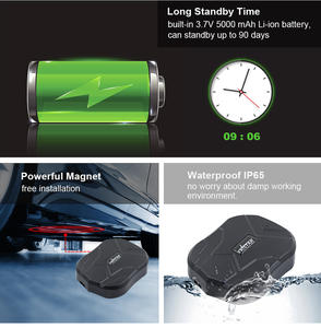 <span class=keywords><strong>TKSTAR</strong></span> TK905 traqueur <span class=keywords><strong>GPS</strong></span> étanche 5000mAh longue durée de veille dispositif de suivi <span class=keywords><strong>GPS</strong></span> magnétique magnétique pour la gestion de la voiture 4G GSM GPRS - Product Image 4