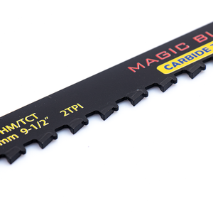 S1543HM Noir 240mm 2TPI Carbure Dents <span class=keywords><strong>Brique</strong></span> Creuse Lames de <span class=keywords><strong>Scie</strong></span> pour <span class=keywords><strong>Scie</strong></span> Alternative - Product Image 4