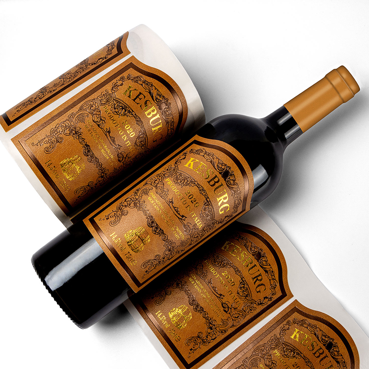 ฉลากไวน์หนัง