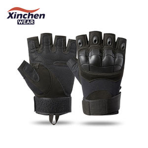 Sky Hope Hard Finger Knot No Finger Montañismo Deportes al aire libre Ejercicio Caza Tiro <span class=keywords><strong>Combate</strong></span> Medio dedo Guantes tácticos - Product Image 4