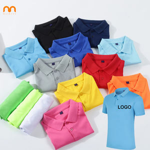 Logotipo personalizado de secado rápido 100% camiseta Polo de Golf sublimación Polo en blanco algodón hombres polos para hombres - Product Image 1