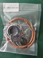 Encodeur Absolu 4x de Précision 0.087 0.021, Électromagnétique Passif 52mm, 12/14 Bits, IP69 pour Moteur DC Haute Vitesse