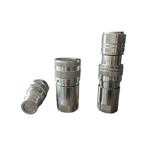 Raccord rapide <span class=keywords><strong>hydraulique</strong></span> à face plate de remplacement 2FFN/2FFI plus rapide ISO16028 pousser pour connecter 1/2 "BSP raccord rapide - Product Image 5