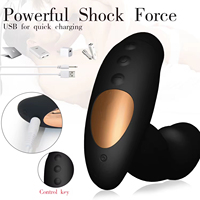 Vibrateur électrique télécommandé en silicone, produits sexuels, vibromasseur, godemiché, outils de massage de la prostate masculine, masseur, jouets sexuels pour homme