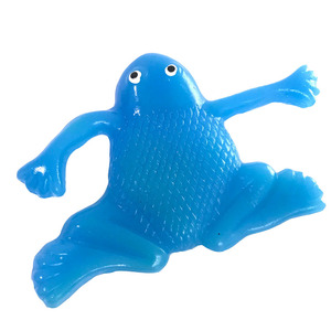 Juguete de animal en forma de rana, juguete pegajoso, TPR, 2022 - Product Image 3