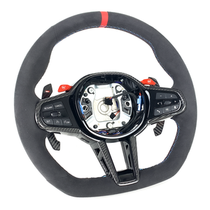 Volante de Cuero para Automóvil BMW G02 G05 G06 G14 G15 G16G17 G20 G30 G80 F30 G82 F92 F90 <span class=keywords><strong>M5</strong></span> 2025 LCI Nuevo Serie 4 - Product Image 3
