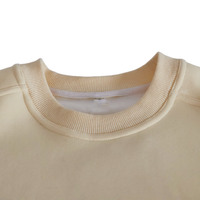 Sweat-shirt pour femme de haute qualité avec logo personnalisé, jaune citron, tissé régulier, épais, pull-over d'hiver, prix d'usine ODM, fournisseur