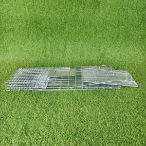 Porte unique de haute qualité best-seller animal vivant piège <span class=keywords><strong>Cage</strong></span> usine en gros pliable galvanisé lutte antiparasitaire - Product Image 4