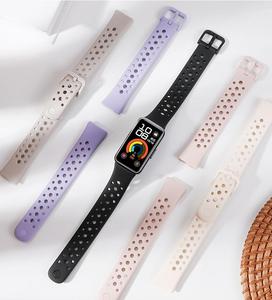 Negozio ora scavato cinturino Smart Watch sportivo morbido impermeabile per <span class=keywords><strong>Huawei</strong></span> Band 10 <span class=keywords><strong>9</strong></span> 8 cinturino - Product Image 1