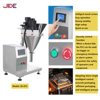 Machine de remplissage de poudre à vis sans fin en acier inoxydable contrôlée par PLC, pour bouteilles et sacs en plastique, 10g-500g, produits chimiques - Vente chaude
