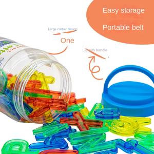 Aides pédagogiques particulières en plastique pour la petite <span class=keywords><strong>enfance</strong></span> Lettres Montessori Maternelle pour 5 à 7 ans - Product Image 2