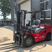 3,5-Tonnen-Schwerlast-Dieselstapler mit verstärktem Mast, CE- und EPA-zertifiziertem Motor, Industrieller Materialstapler