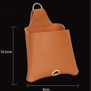 Bolsa de almacenamiento para coche, bolsa colgante para rejillas de ventilación, bolsa de almacenamiento multifuncional de cuero PU para accesorios de coche, soporte para teléfono de coche - Product Image 2