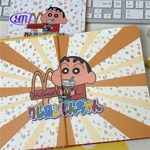 Cuaderno Mcdonalds Shin-Chan A5: Diario portátil de dibujos animados a todo color, regalo Kawaii - Product Image 2