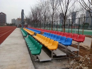 HDPE Blow Molded <b>Bucket</b> <b>Stadium</b> <b>Seats</b> Anti UV Outdoor Foldable Grandstand Spectator <b>Chairs</b> - Product Image 5
