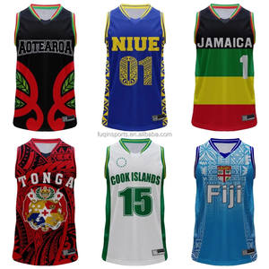 Fq מותאם אישית פולסיאני קעקוע כדורסל jerseys סמואה כדורסל מועדון ספורט ללבוש רסטה אימון כדורסל אחיד - Product Image 3