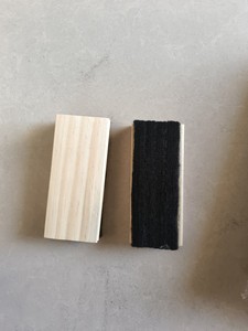 Effaceur en <span class=keywords><strong>feutre</strong></span> de laine pour tableau blanc, balayette en bois pour tableau noir, nettoyeur de tableau de classe, effaceur original personnalisé pour école - Product Image 5