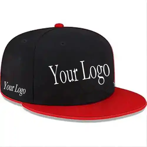 DYMF Tapa De Hebilla 5 Panel Yupoo Venta al por mayor Unisex Vintage Flat Brim Snapback Cap Made Bordado Logo Poliéster Snapback Caps - Product Image 6