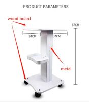 Plateau de rangement d'instruments, équipement de rangement en acier aluminium Mobile roue roulante support chariot Salon de beauté chariot Usa esthéticienne Spa
