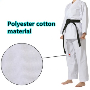 QUTENG Uniforme De Karate Lijero Black Wkf Approved Karate Canvas Uniform Uniforme Karate <strong>Kata</strong> - Product Image 5