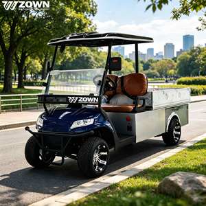 Low Noise Lithium Utility Golf Cart With Lockable Cargo <b>Box</b> Golf Course Ground Maintenance Vehicle - Product Image 1