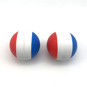 Balles en caoutchouc respectueux de l'environnement, balles éponge multicolore en mousse solide pour enfants et animaux de compagnie, balles de sport améliorées, nouvelle collection - Product Image 1
